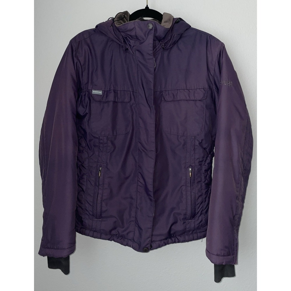 Columbia XCO Purple Winter Cost Lightweight Hiking‎ Outdoors Size M